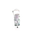 Pleaser - ADORE709HT Sandale à bride à la cheville, Pole dance chaussures - Blanc Product image